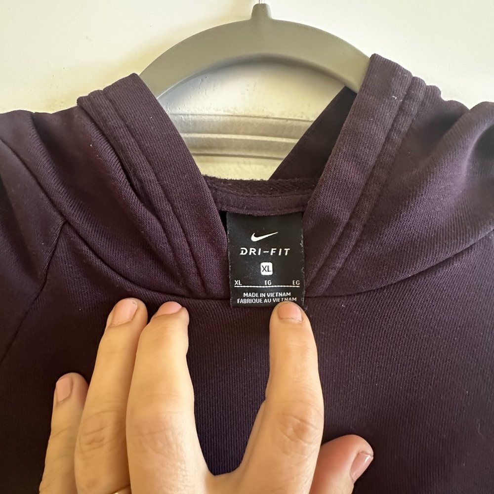 Nike Dri-FIT Dark Purple Hoodie from Nordstroms Collab w/ Nike